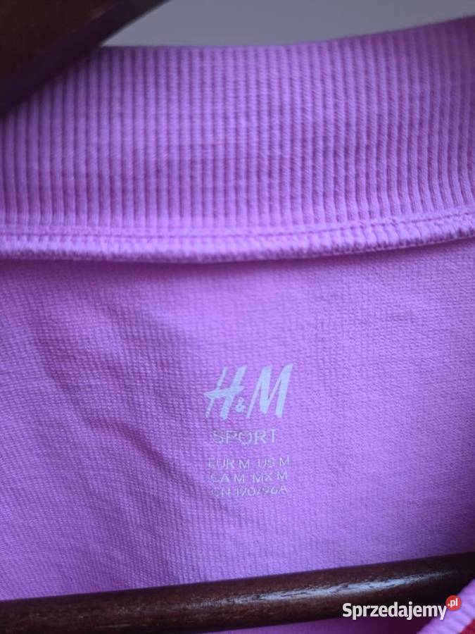 Różowy sportowy top crop bluzka Liszki