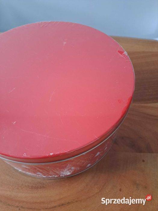 Zestaw Komplet puszek 3x Puszka z nadrukiem Warszawa sprzedam