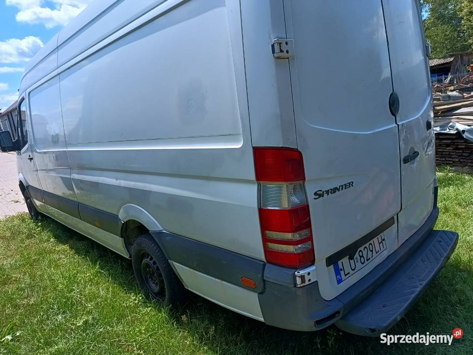 Sprinter 906 blaszak bez silnika i skrzyni Wołoskowola