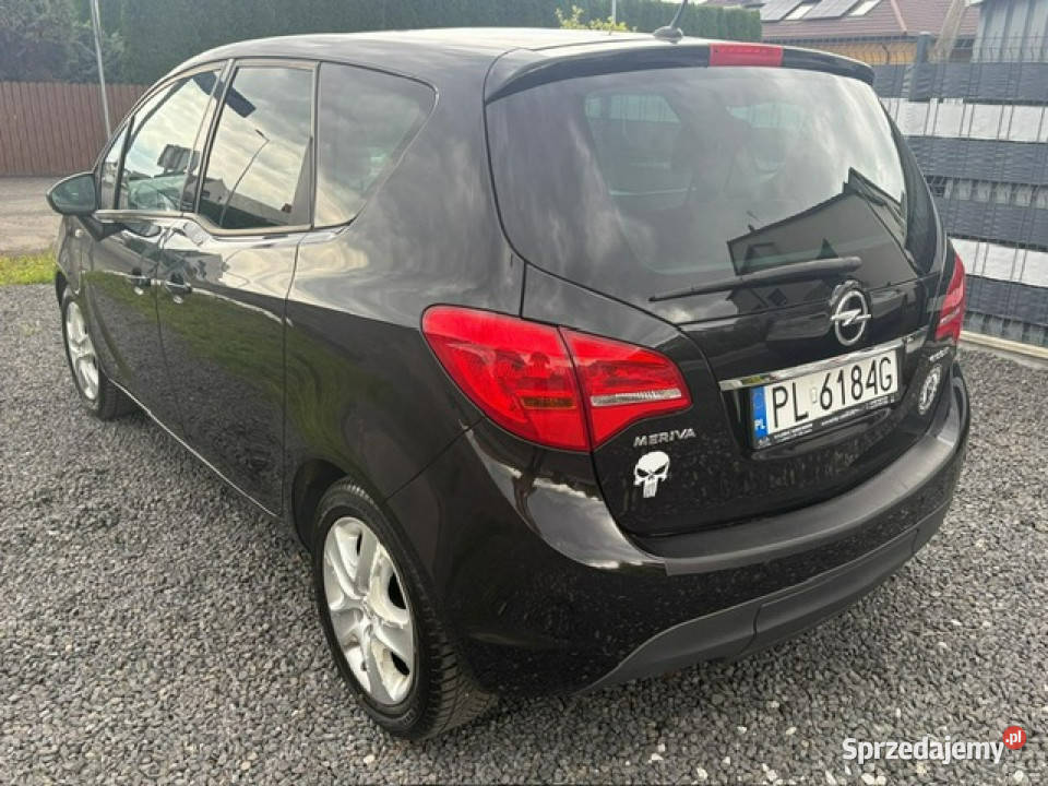 Opel Meriva SALON 14 benz120 TEMPOMAT KLIMA NOWE isofix Leszno