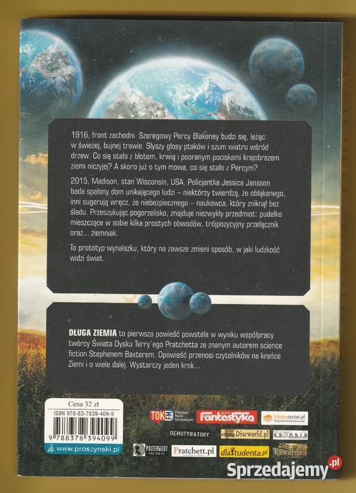 Długa ziemia TPratchett SBaxter 2013 nowa sprzedam