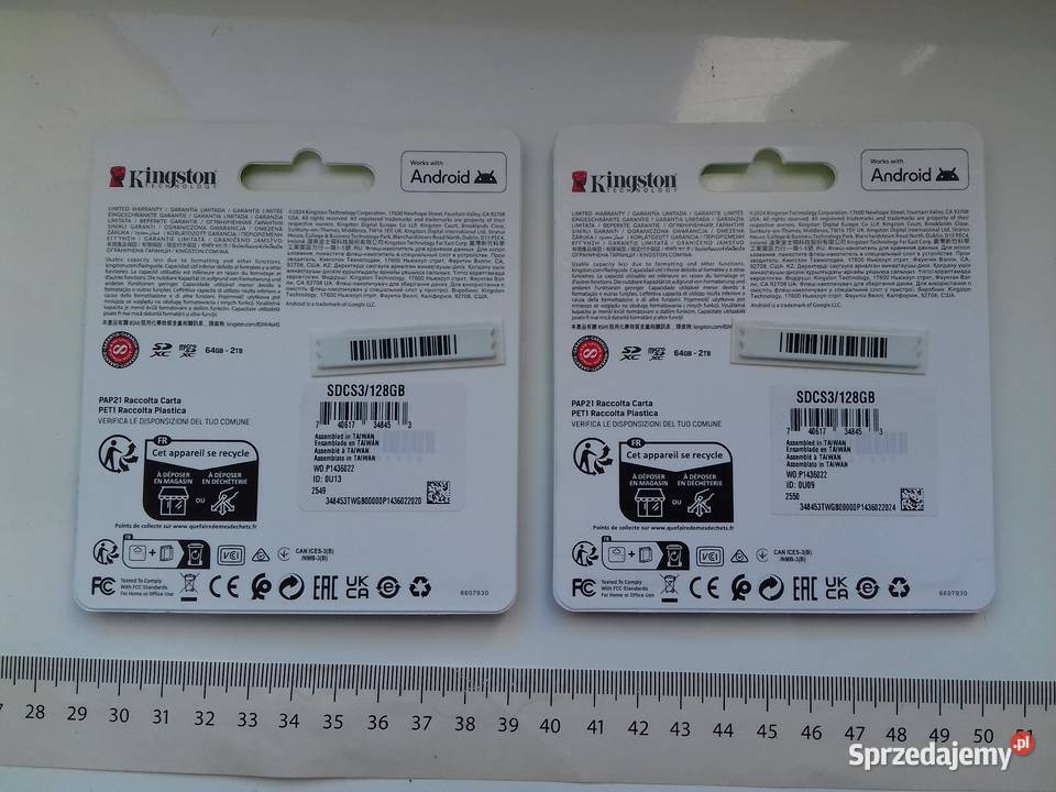 Karta pamięci microSD 128GB Kingston Canvas Bydgoszcz