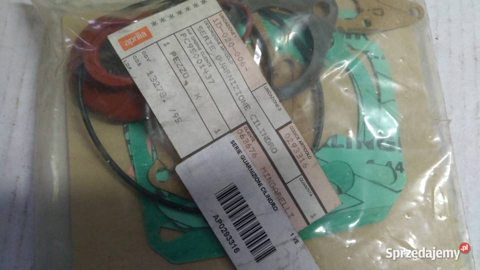 Uszczelki silnika ORGINAŁ APRILIA ROTAX 123 AF1 podlaskie Bielsk Podlaski