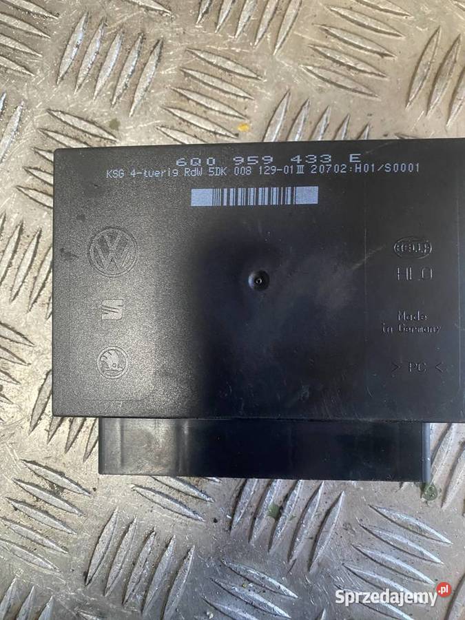 Moduł komfortu 6Q0959433E Pasuje do Skoda osobowe Pozostałe Ostrów Wielkopolski
