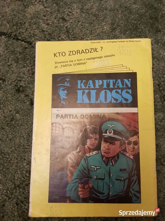 Kapitan Kloss 10 Kurierka z Londynu wyd II 1987 mazowieckie Garwolin
