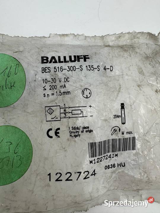 Balluff BES 516300S135S4D mazowieckie Warszawa