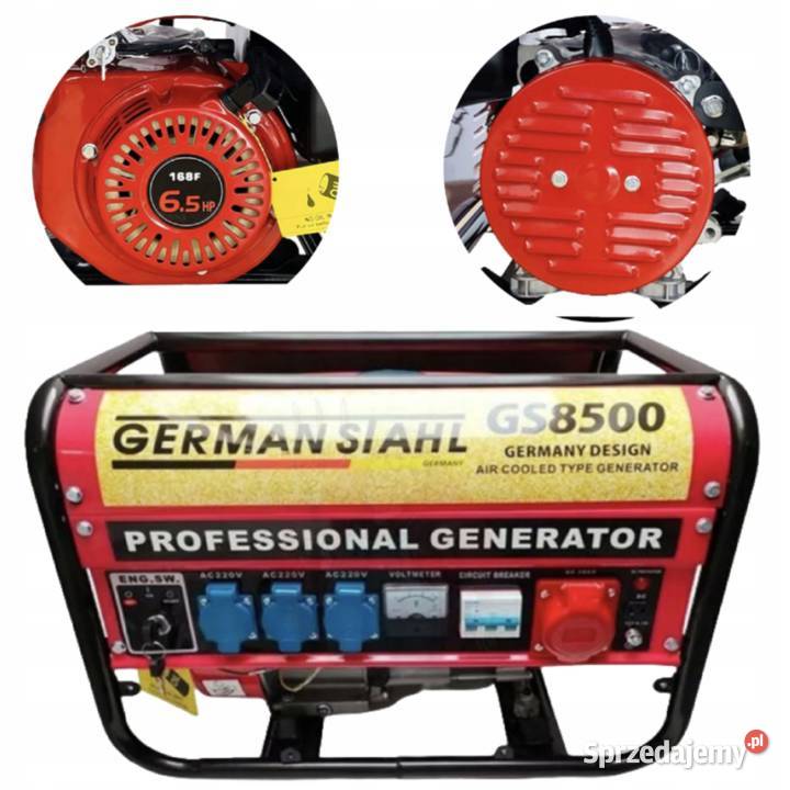 AGREGAT GENERATOR PRĄDOTWÓRCZY GERMAN STAHL Rzeszów