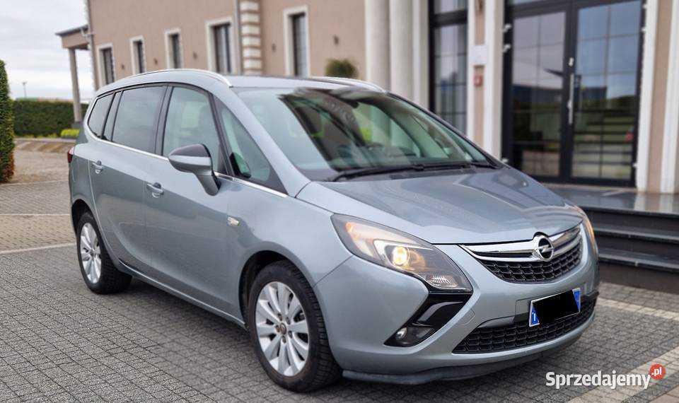 Opel Zafira 16 Turbo Benzyna Super Stan Rok produkcji 2015 lubelskie Łuków