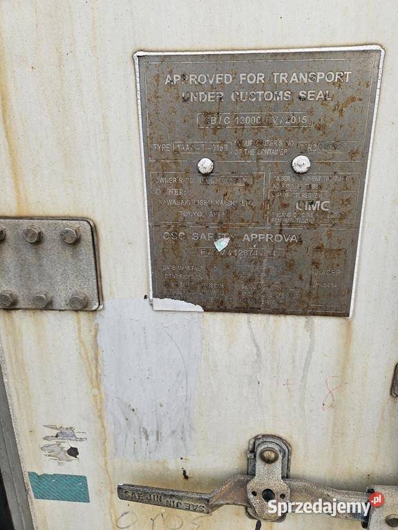 40HCRF Chłodnia 12 metrowa produkcja 2015 Gdynia