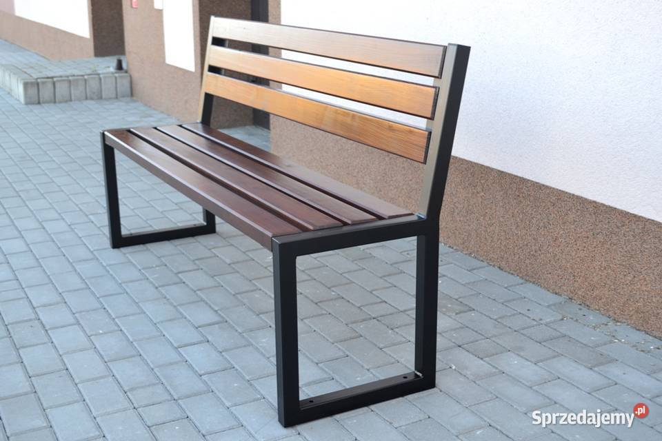 Ławka miejska ogrodowa parkowa uliczna loftowa Pruszków