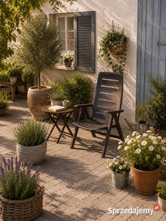 Krzesło Ogrodowe Kettler Garden Master Składane Poddębice sprzedam