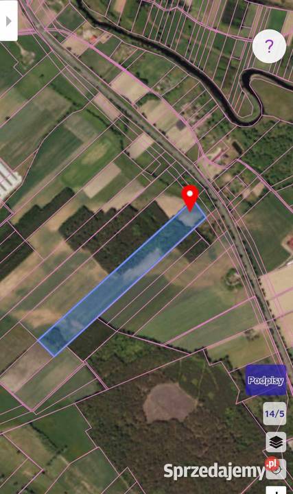 Działka z lasem trasie S7 Mazowieckie inwestycyjna Kondrajec Szlachecki
