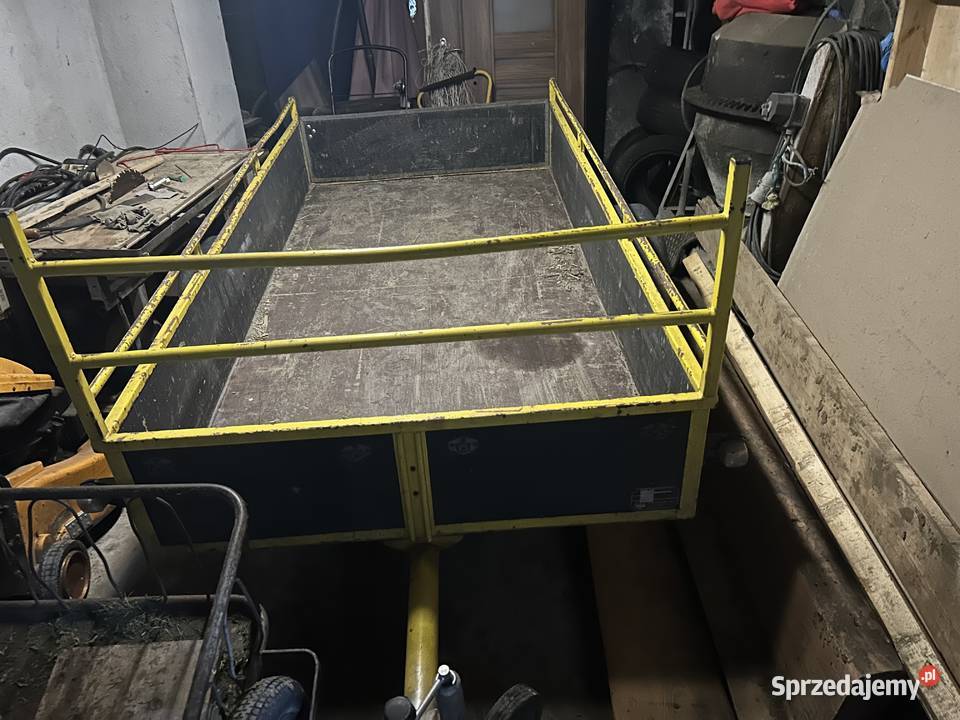 Przyczepka samochodowa 125250 zarejestrowana 750 Mszana Dolna sprzedam