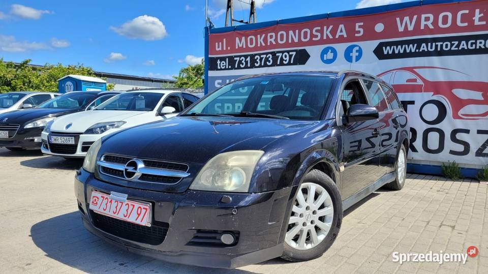 Opel Vectra 19 Diesel Automat Ksenony Zamiana nieuszkodzony Wrocław