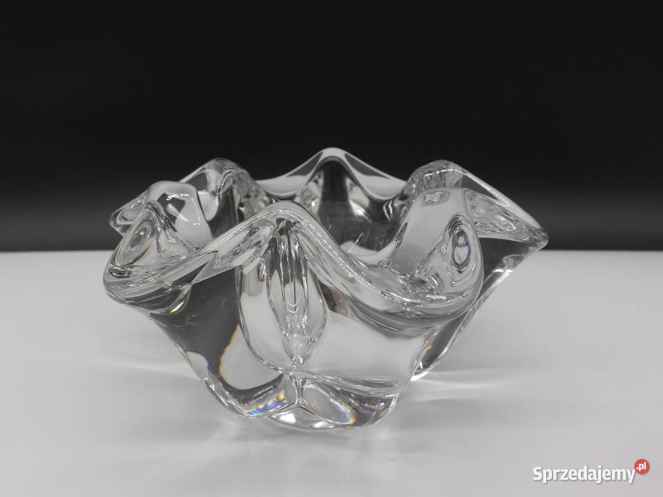 Kryształowy Świecznik Rozgwiazda Art Vannes Porcelana i szkło wielkopolskie Raszków