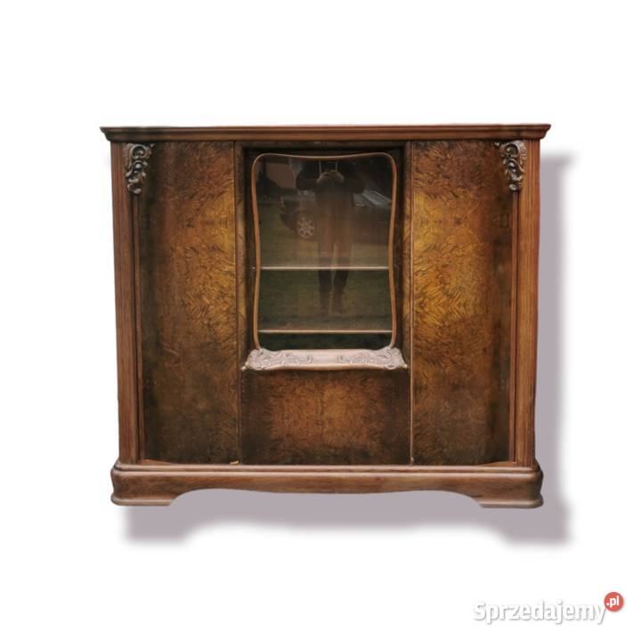 Komplet gabinetowy z 1925 roku Orzech dąb Antyki, Sztuka, Kolekcje dolnośląskie Wrocław