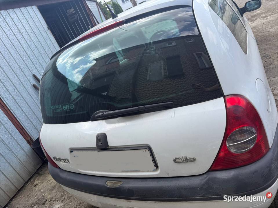 Klapa tył Renault Clio II wielkopolskie Ostrów Wielkopolski sprzedam