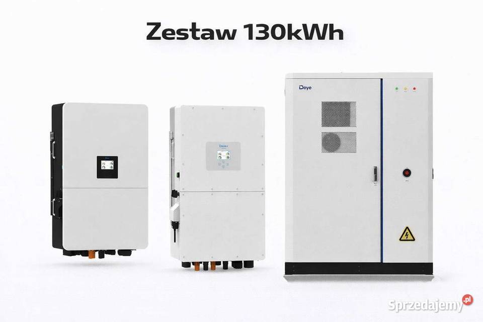 Zestaw Magazyn Inwertery HV 130 kW 120 kWh