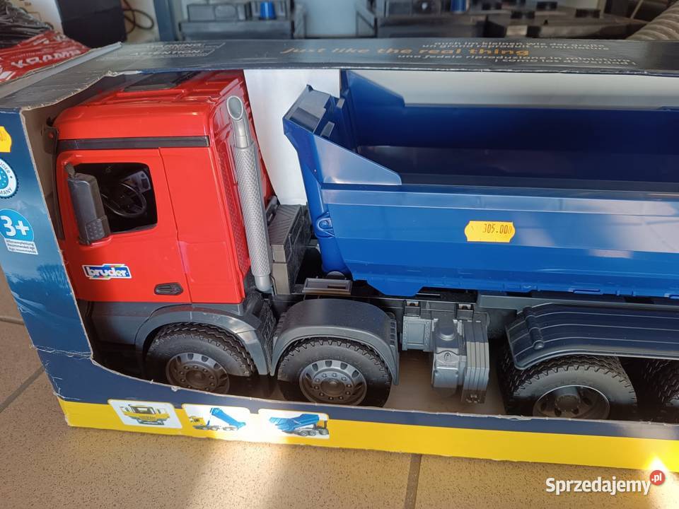 Ciężarówka MB Arocs wywrotka BRUDER 03621 Wieluń