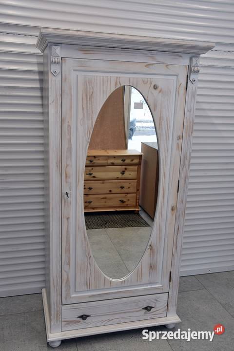 szafa z lustrem z drewna sosnowego nowa Olsztyn sprzedam