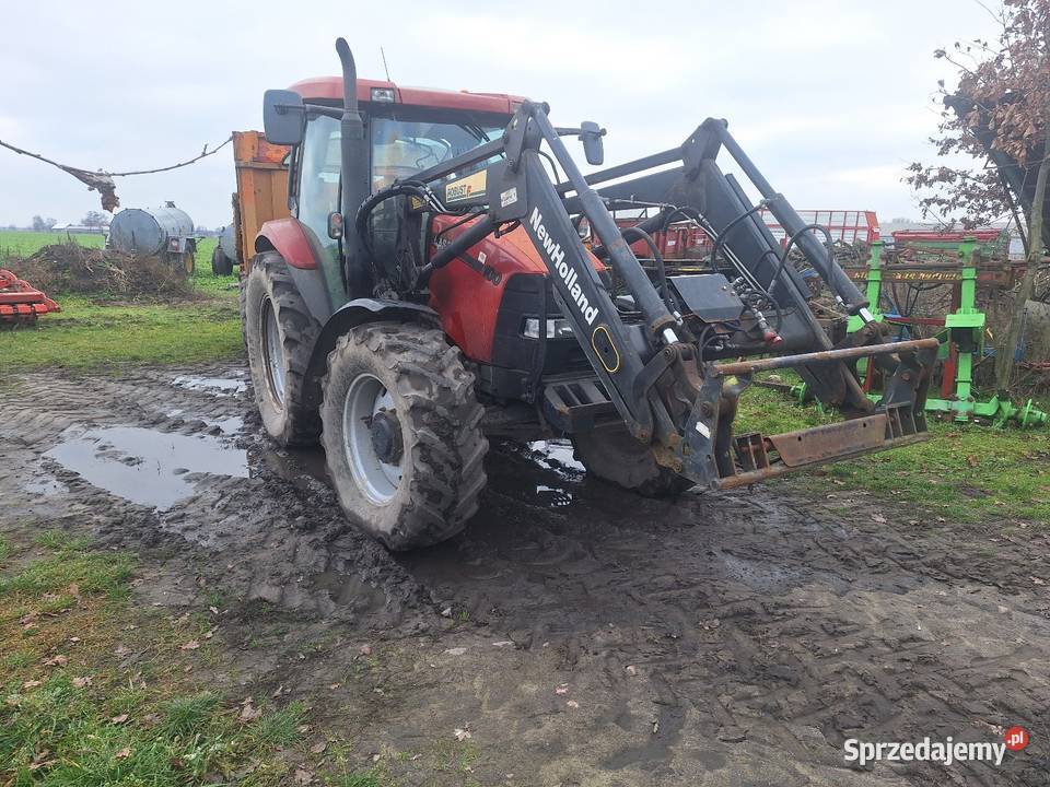 Ciągnik Case Maxxum 100 z Turem TUR łódzkie Uniejów