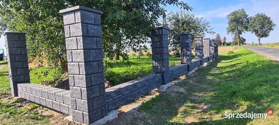 imitacja klinkieru ala klinkier ogrodzenie Głogów sprzedam