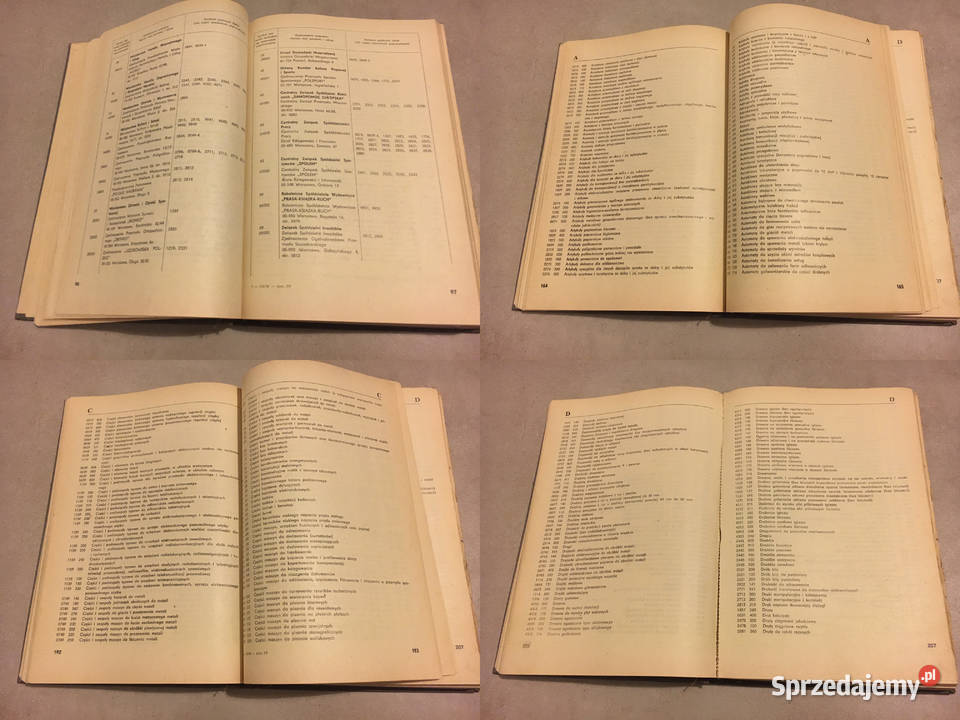 Systematyczny Wykaz Wyrobów SWW Tom IV