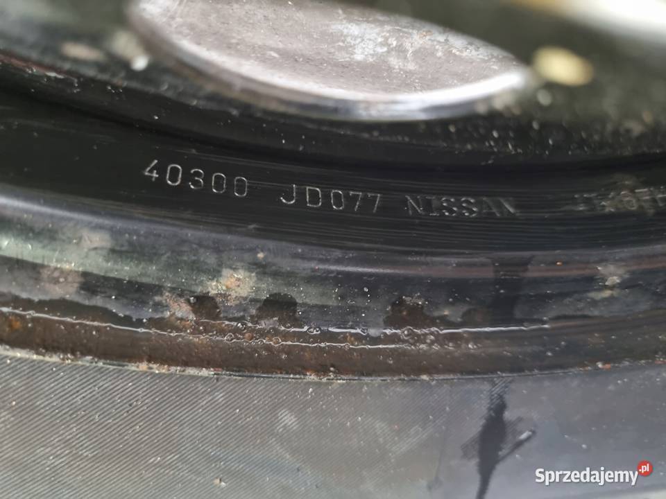 KOŁO DOJAZDOWE dojazdówka Nissan QASHQAI 14590 Chełm