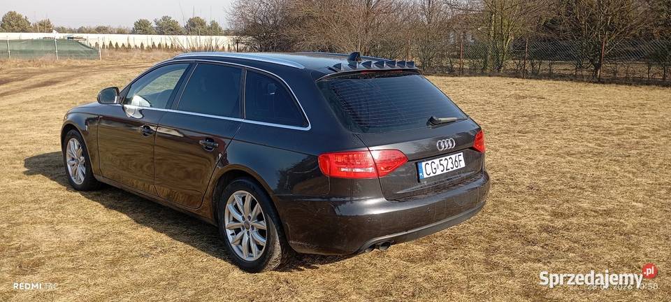 Sprowadzony Audi A4 B8 2011r Serwisowany NOWY Kombi kujawsko-pomorskie Wałdowo Szlacheckie