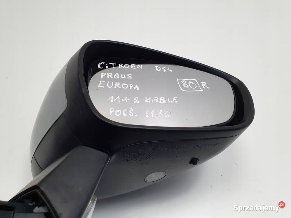 LUSTERKO Citroen DS4 DS 4 PRAWE PASAŻERA 112 13 Rudka
