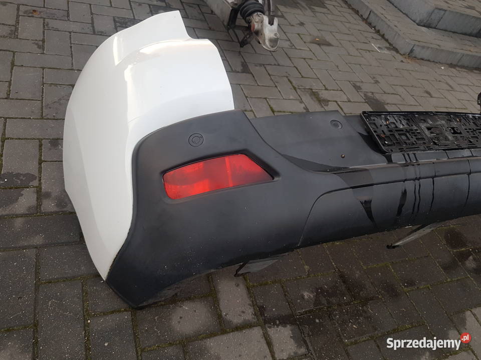 PEUGEOT 3008 I 2009 2010 2011 ZDERZAK TYL BIALY Turkowice sprzedam