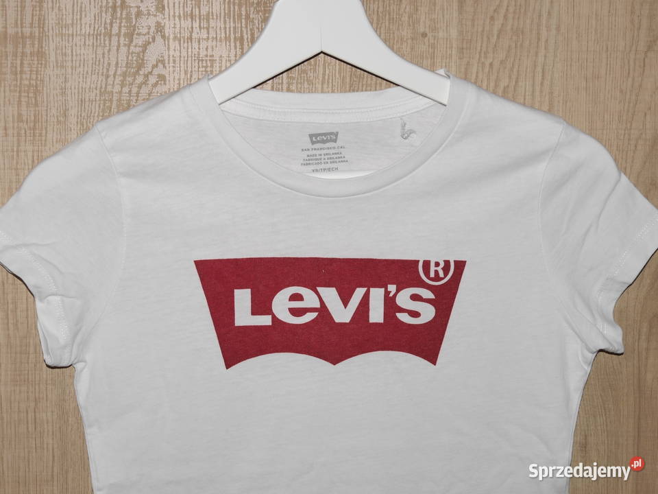 Levis świetna dopasowana koszulka 34 XS Wrocław