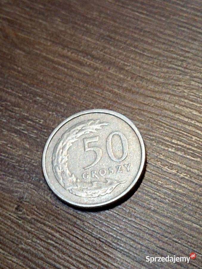 Sprzedam dziewiate 50 gr 1992 r Chełm