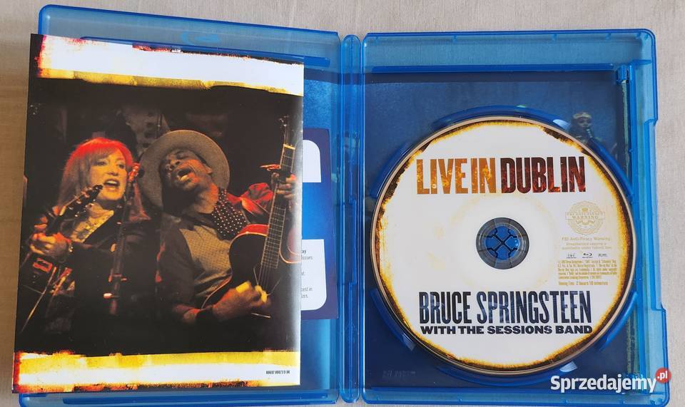 Bruce Springsteen live in Dublin bluray Warszawa