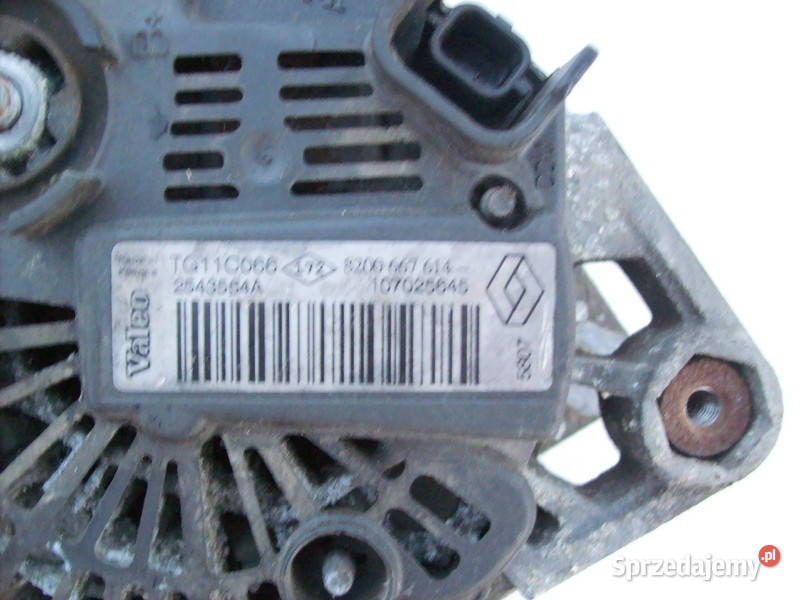 Scenic II 19 DCI Alternator Układ elektryczny silnika mazowieckie Mińsk Mazowiecki