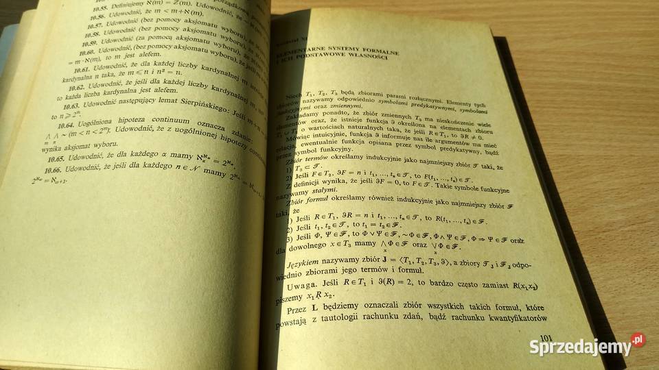Elementy logiki i teorii mnogości w zadaniach