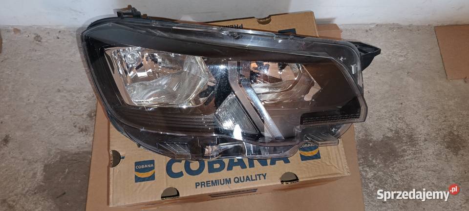 lampa reflektor przód prawy PEUGEOT PARTNER Krzemienica