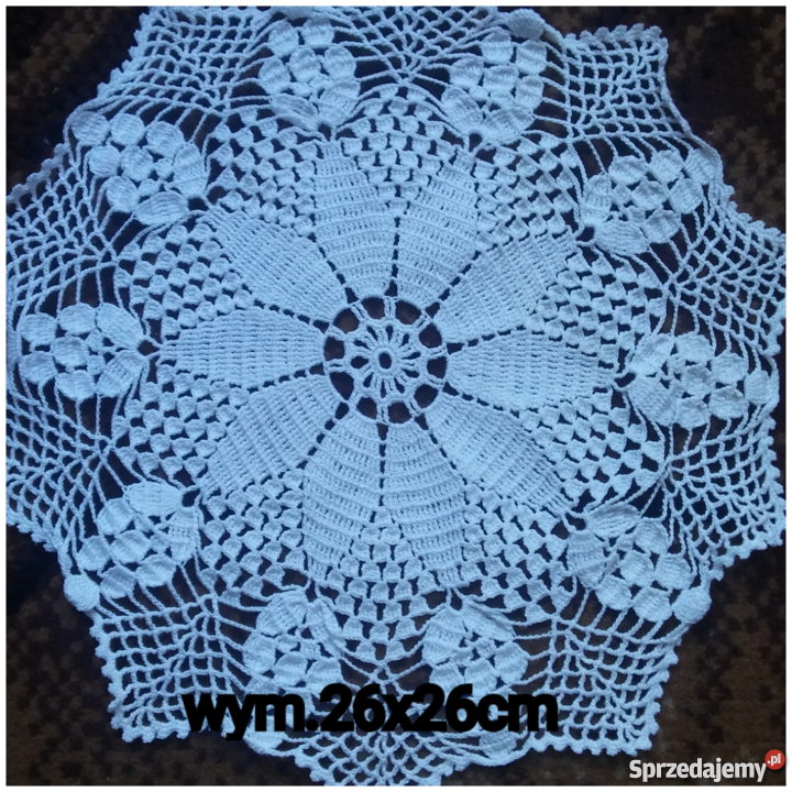 Stare ręcznie robione serwetki Chorzów