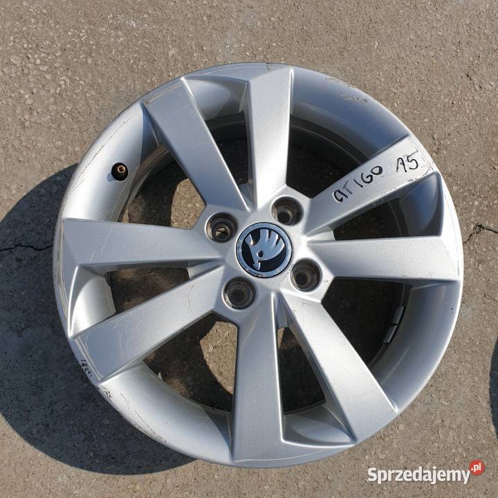 SKODA CITIGO FELGA ALUFELGA 15 1ST601025 Łochowice sprzedam