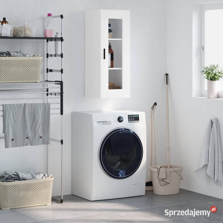 Szafka wisząca biała 345x34x90 WM828924