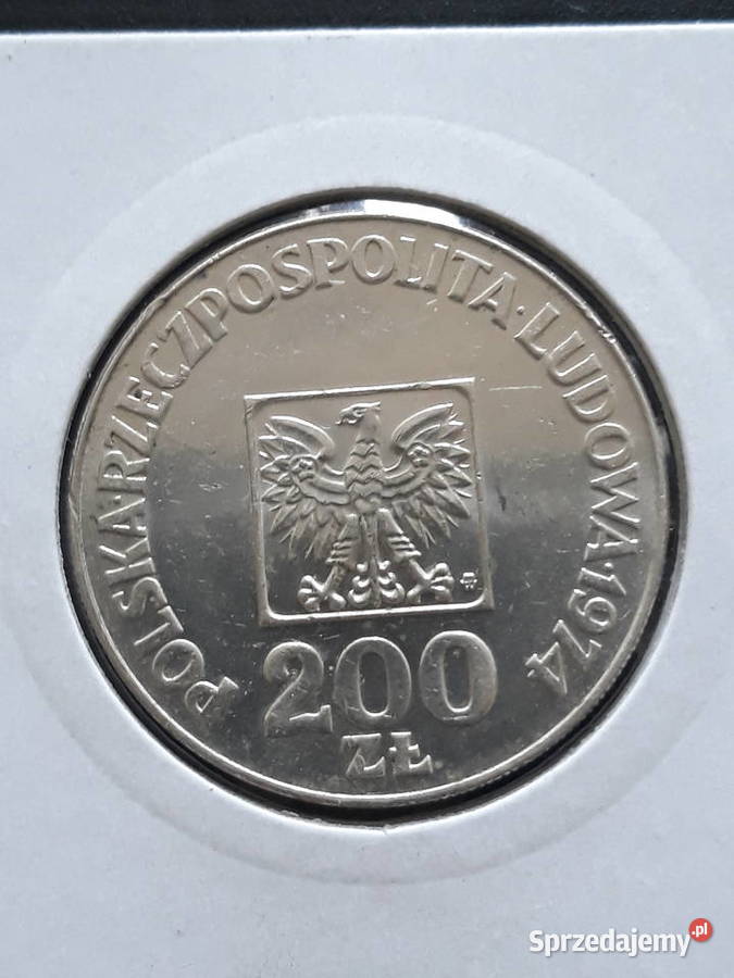 200 XXX Lat PRLu 1974 r 13 mennicze Konin