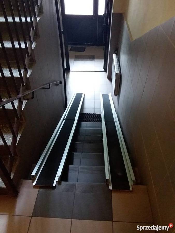 Szyny rampy podjazdowe aluminiowe teleskopowe