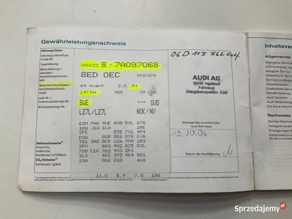 Audi A4 200 dwu kolorowa skóra biksenony światła światła przeciwmgielne Wejherowo