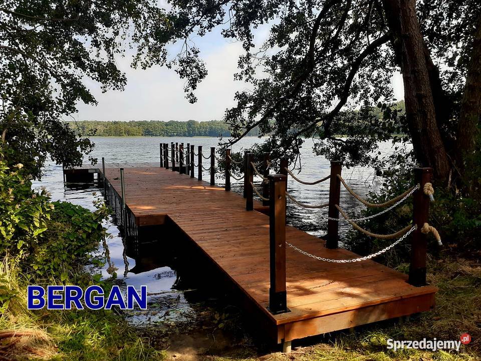 Pomosty pływające na pływakach pomost pływający Międzychód