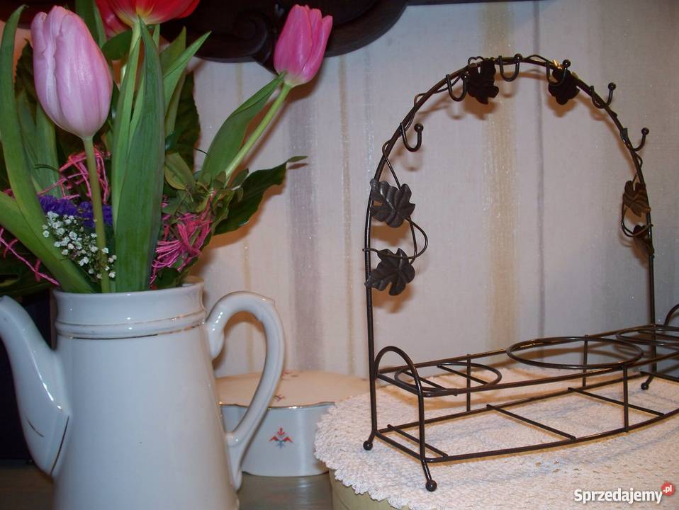 METALOWA PÓŁKA wieszak kwietnik metaloplastyka Szczecin