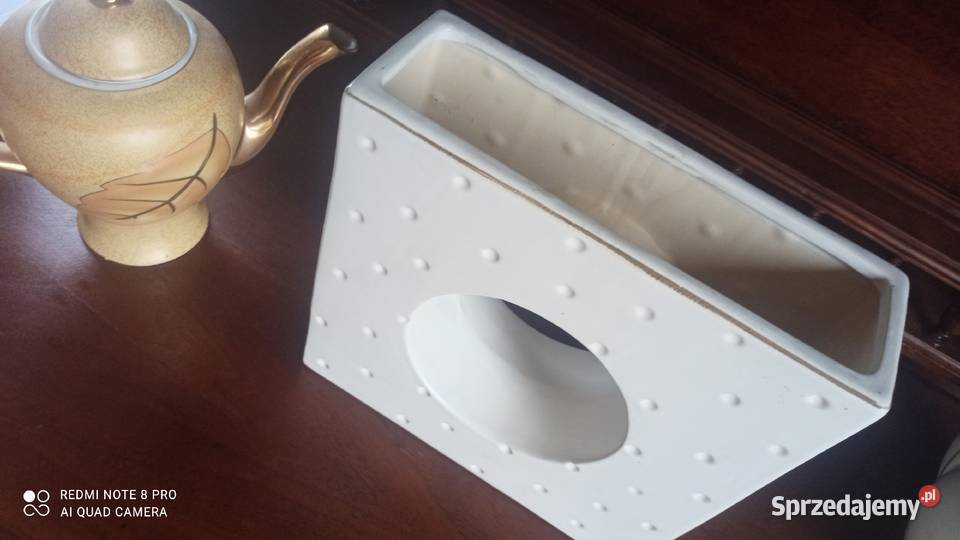 Wazon w ciepłym odcieniu bieli Gdańsk