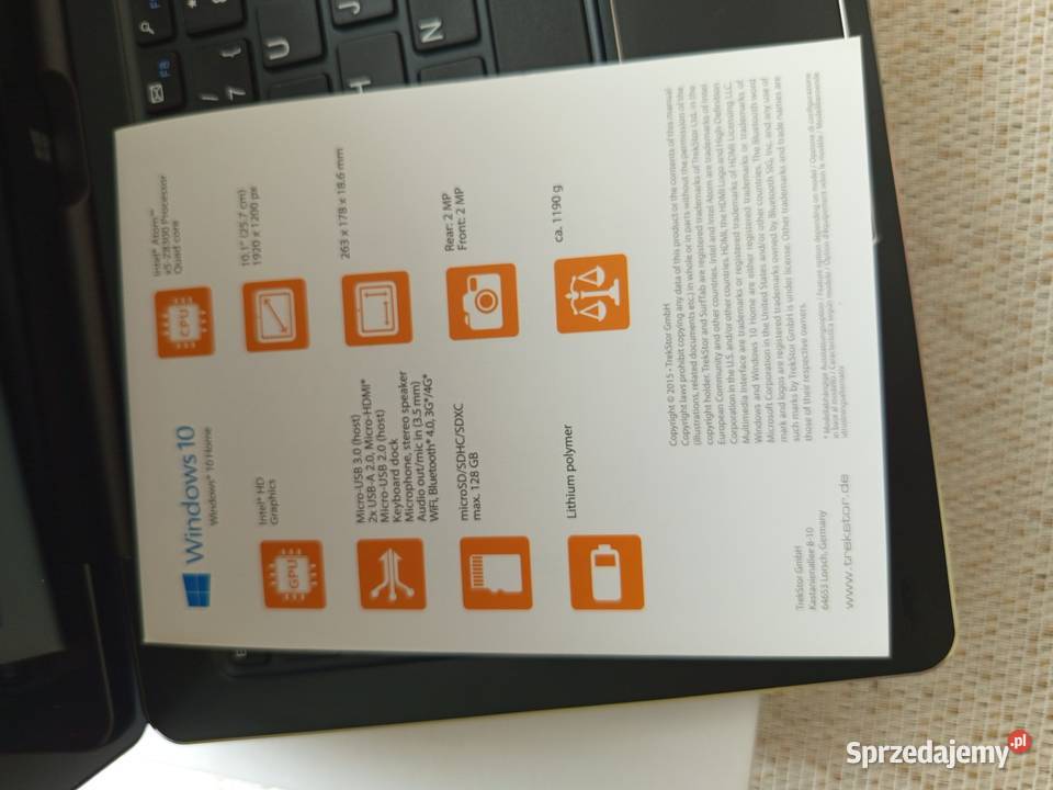 Laptopa tablet Wyżne