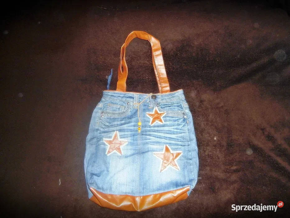 Torebka damska jeans na codzień Dla kobiet małopolskie Kraków