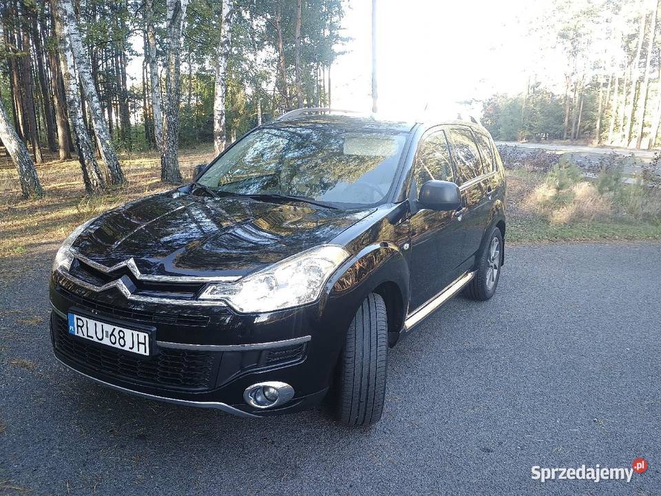 Citroen Ccrosser 22 HDI manual Polski salon 145 nawigacja świętokrzyskie Ostrowiec Świętokrzyski sprzedam