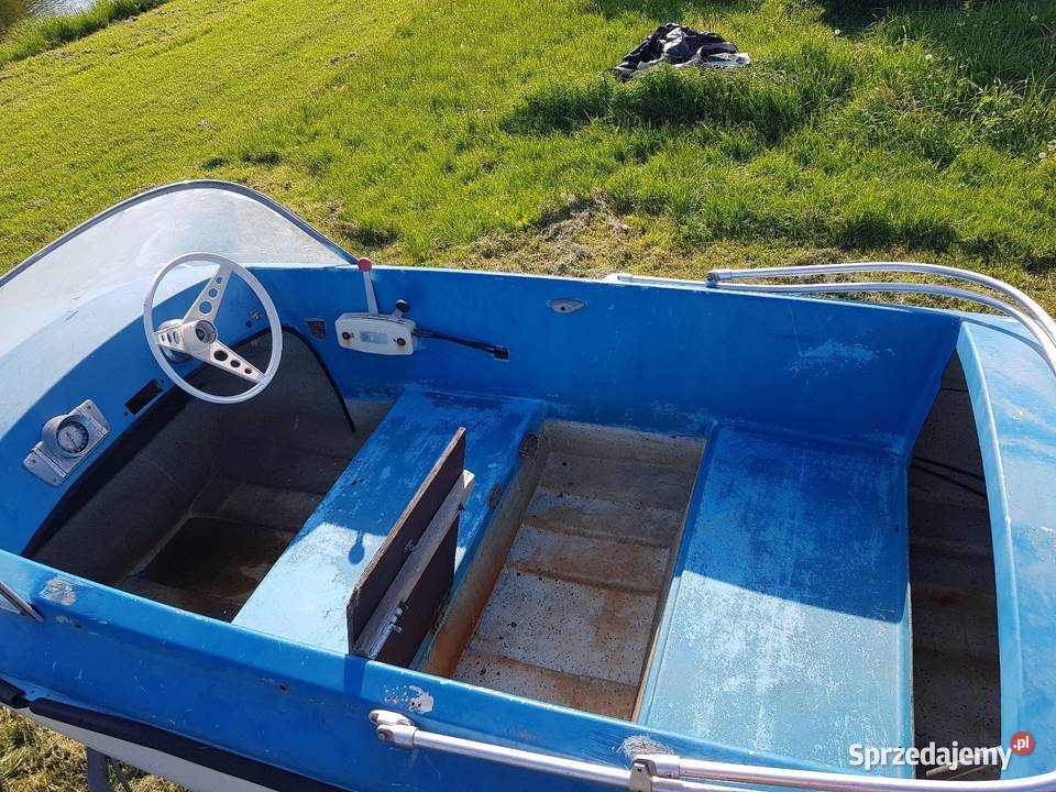 Motorówka Vintage Hellwig sportowa łódź motorowa Szczecinek